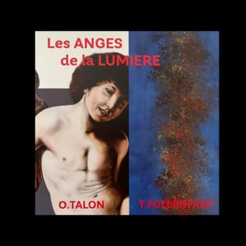 France - Peinture à l'huile (oil painting) - Olivier Talon - Les anges - French painter à L'Isle-sur-la-Sorgue